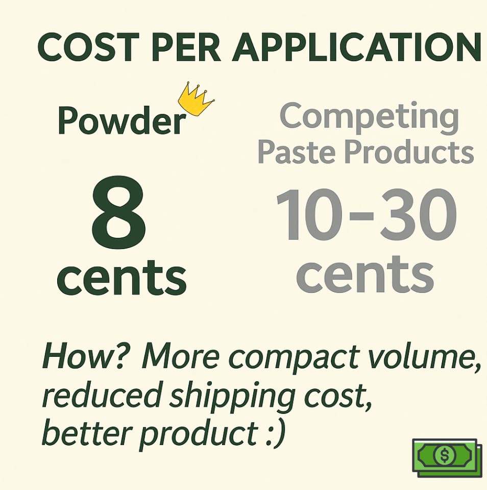 Lord of Millet Fish Emulsion Powder for lawns and flowers yields richer color.