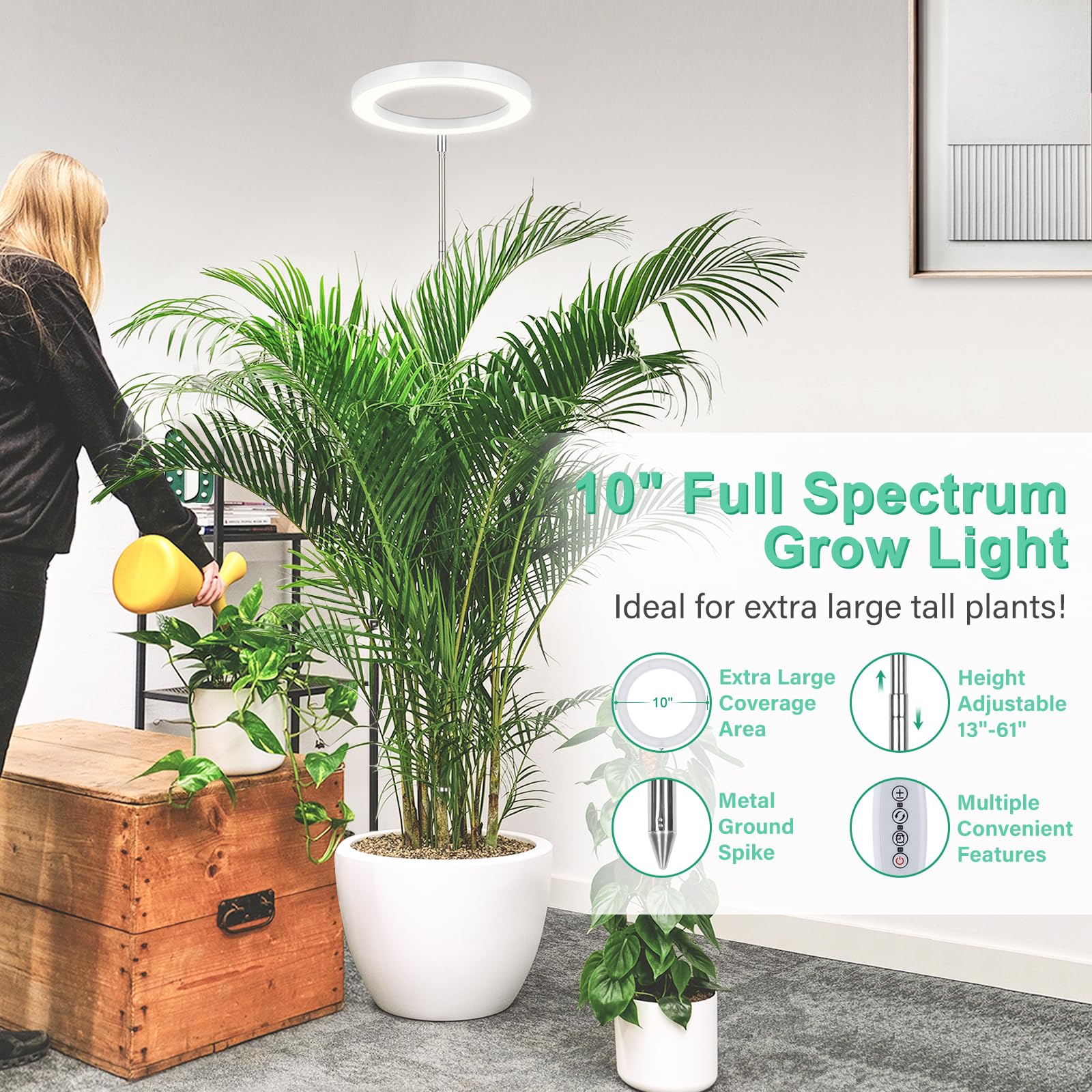 LORDEM 160 LED full-spectrum panel for seedlings and leafy greens