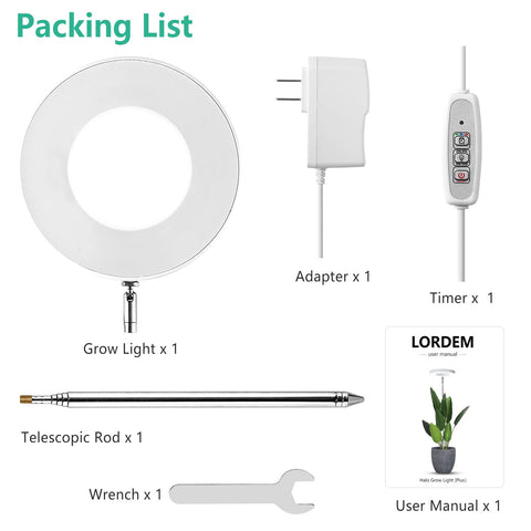 LORDEM easy setup: insert rod into soil and plug in for quick use.