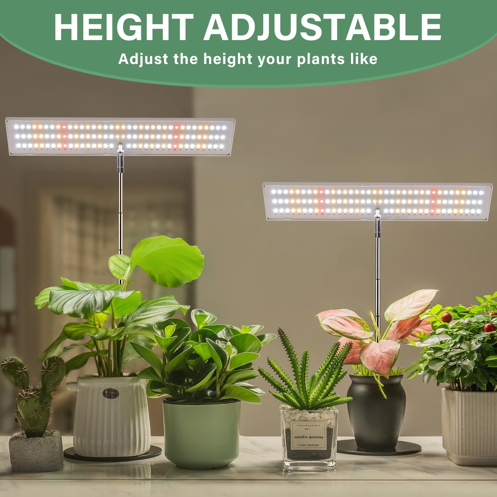 LORDEM full-spectrum LED panel delivers sunlike wavelengths for thriving greenery.