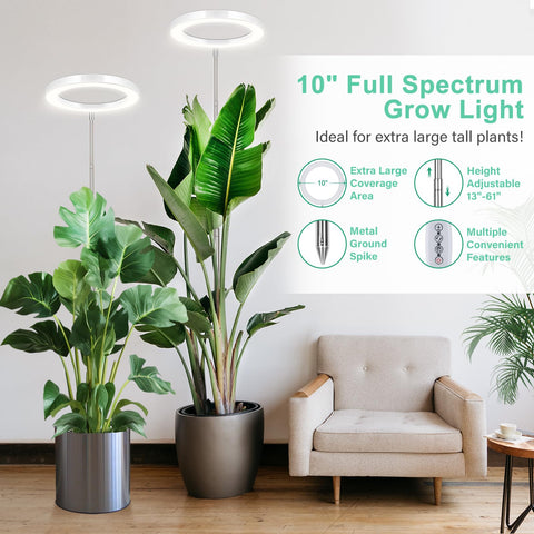 Close-up of Lordem full-spectrum LEDs for balanced plant lighting