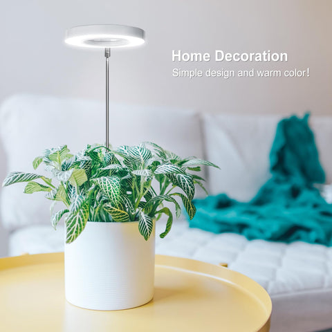 LORDEM Grow Light height-adjustable design adapts to plant height
