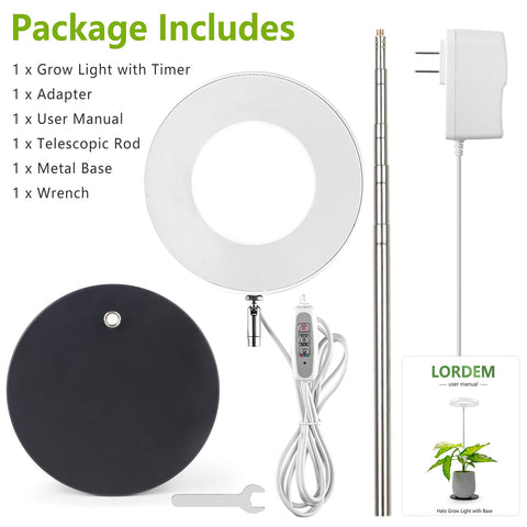 LORDEM perfect for seedlings, herbs, and ornamentals during indoor growing