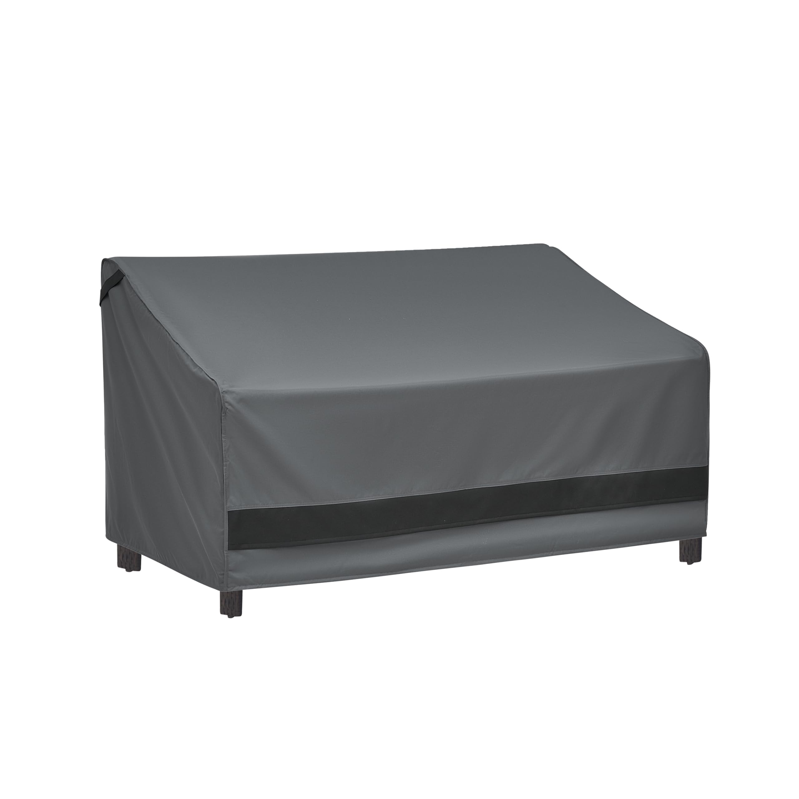 Loriano 3-seater sofa cover protecting a patio sofa from rain and debris.