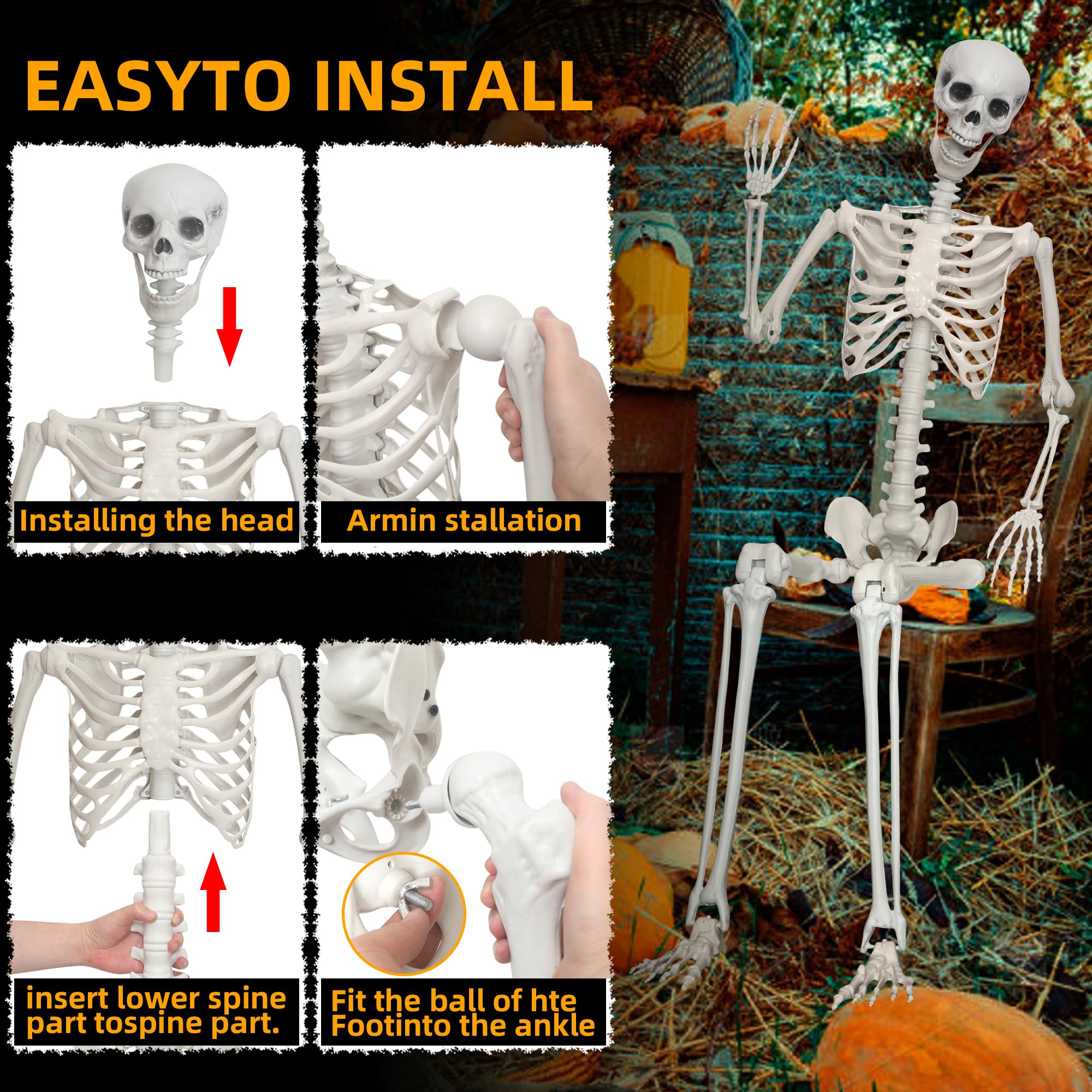 LOSFOTBO waterproof skeleton ready for outdoor use