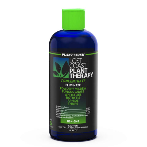 Lost Coast Plant Therapy Plant Wash bottle 12oz ready for on-plant pest control.