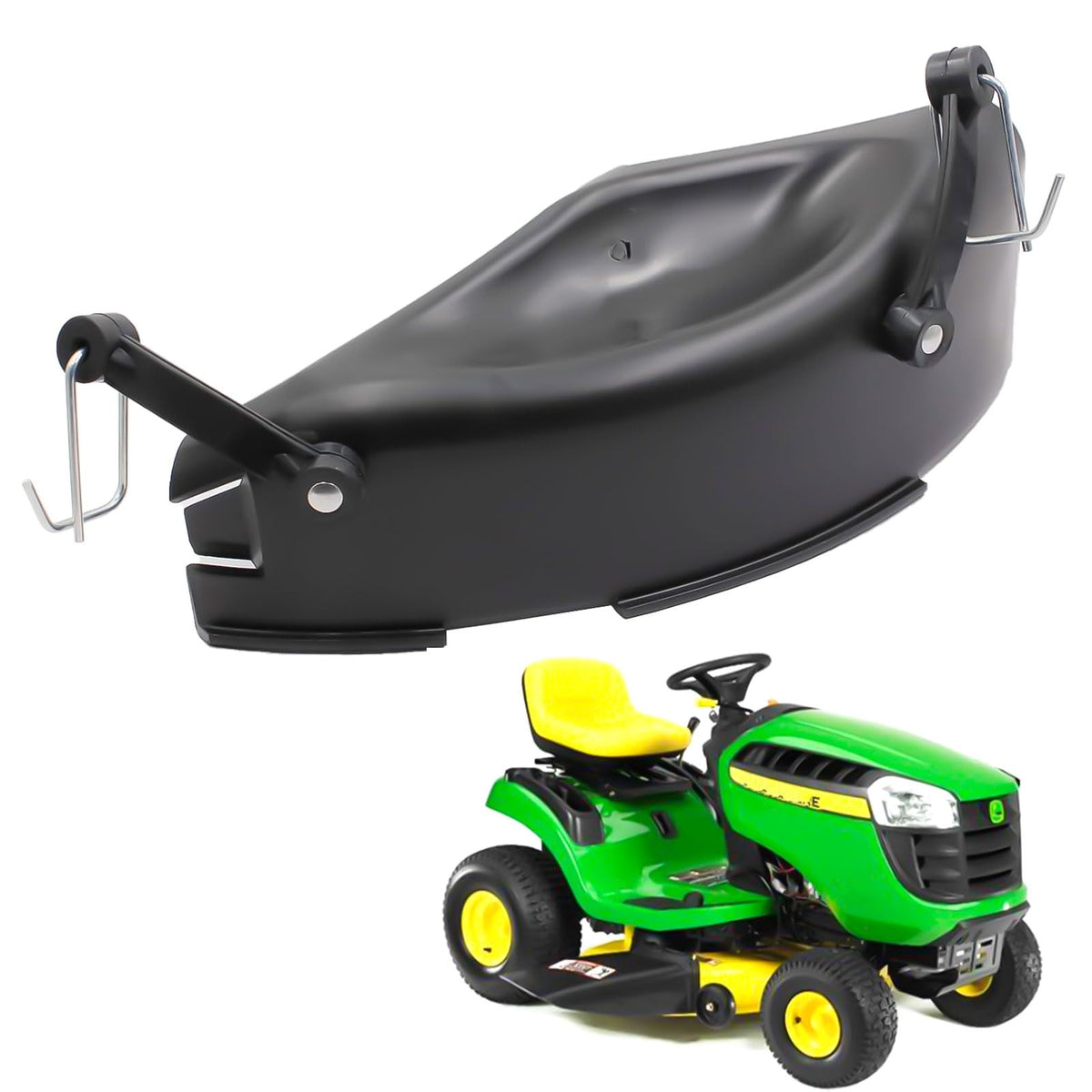 LOSTAR GY00115 mulch cover for a 42-inch deck provides better discharge control.
