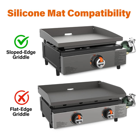 LotFancy wipe-clean surface dries quickly between cooks.