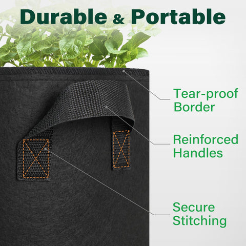 LotFancy 300G nonwoven fabric close-up highlighting eco-friendly material.