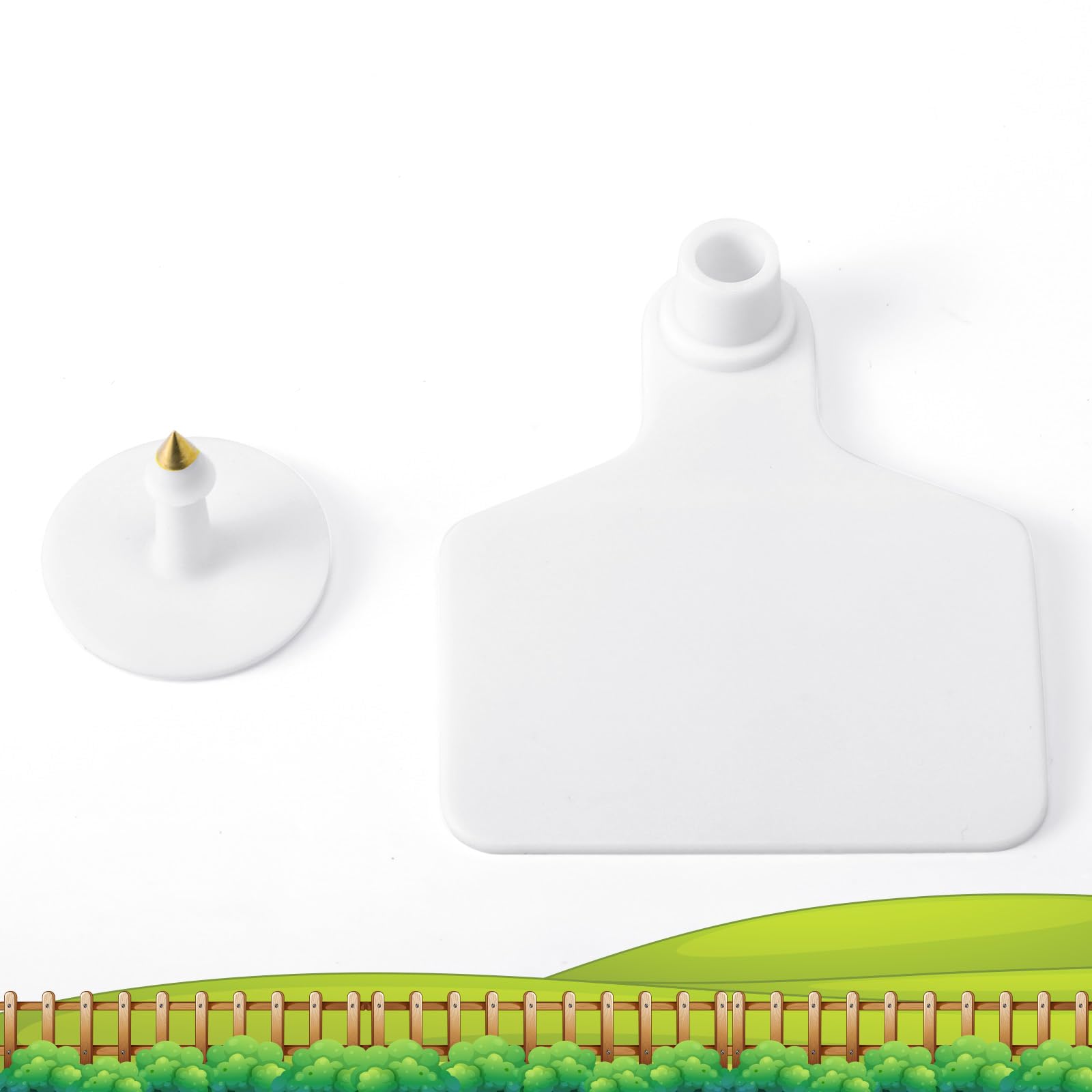 Lothee blank ear tags support efficient herd management and record-keeping.