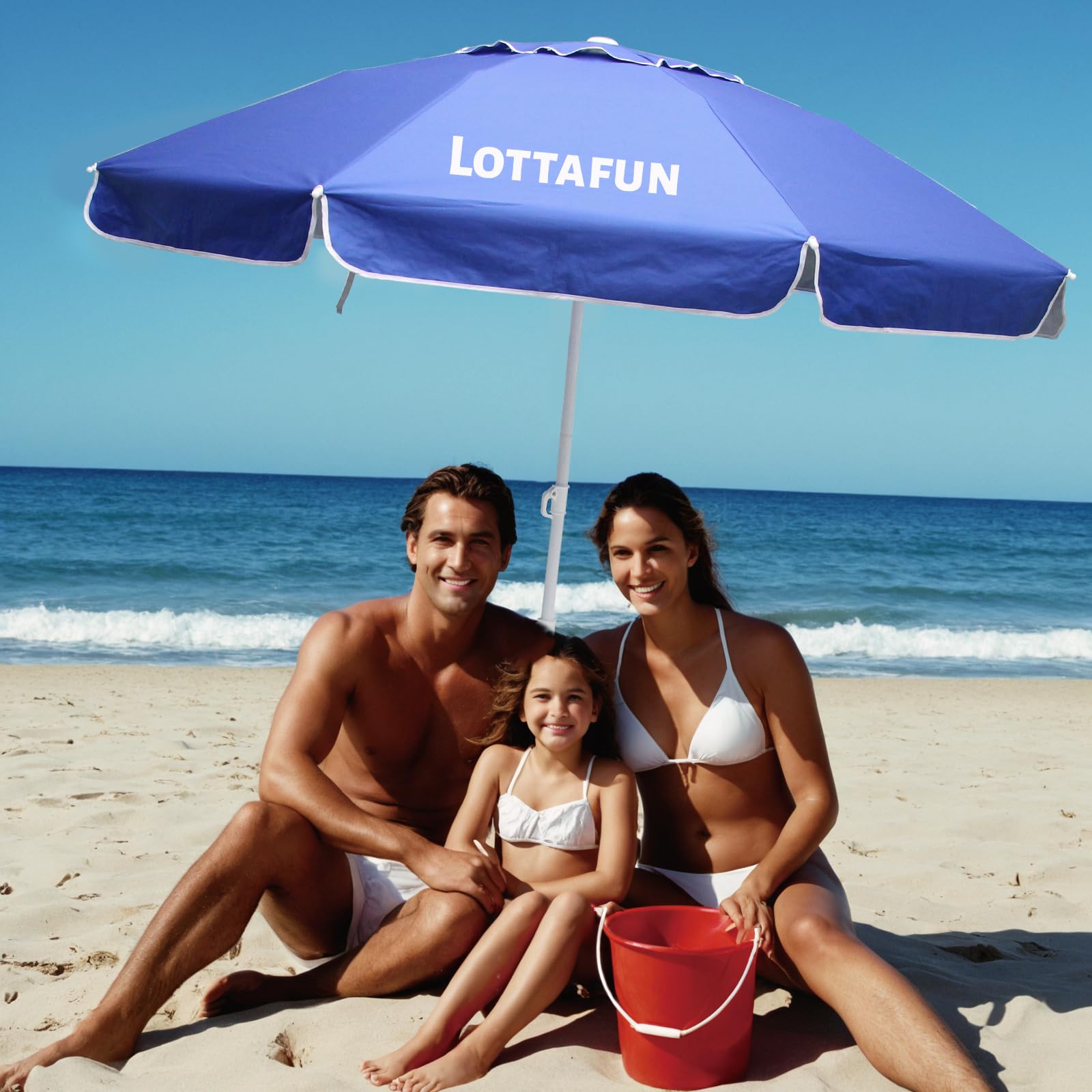 LOTTAFUN carry bag umbrella kit simplifies travel and quick setup.