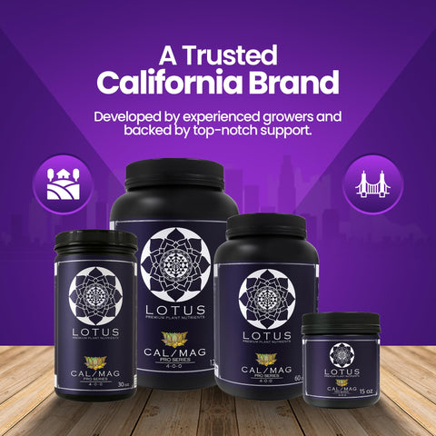 Lotus Nutrients Cal-Mag Pro delivers no sediment for reliable dosing.