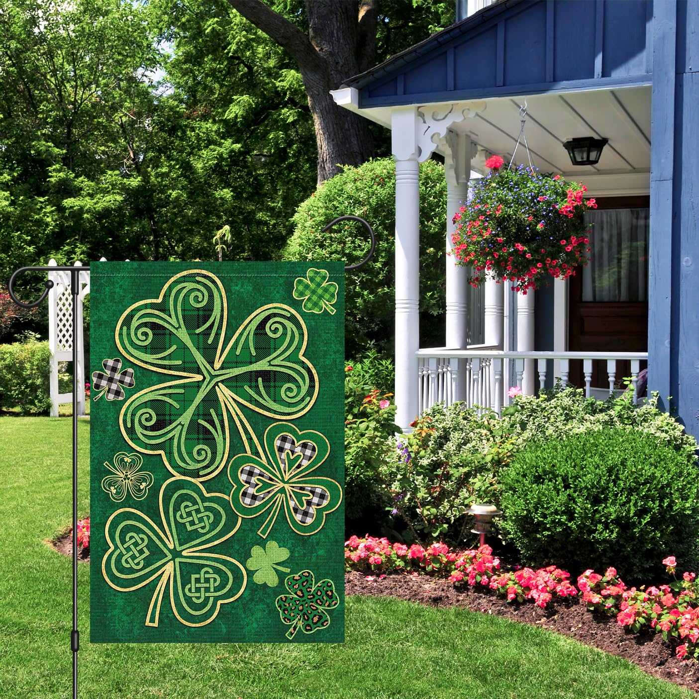 Double-sided print ensures legible design from both directions.