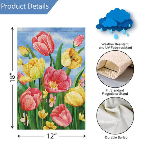 Louise Maelys flag features durable double-stitched edges for long-lasting wear.