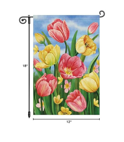 Louise Maelys 12x18 inch garden flag for yard displays.