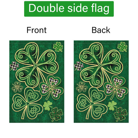 Outdoor yard display featuring the Louise Maelys flag for curbside charm.