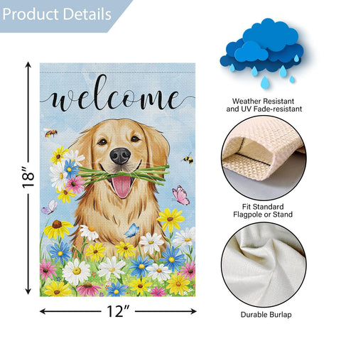 Louise Maelys outdoor flag perfect for porch or yard display.