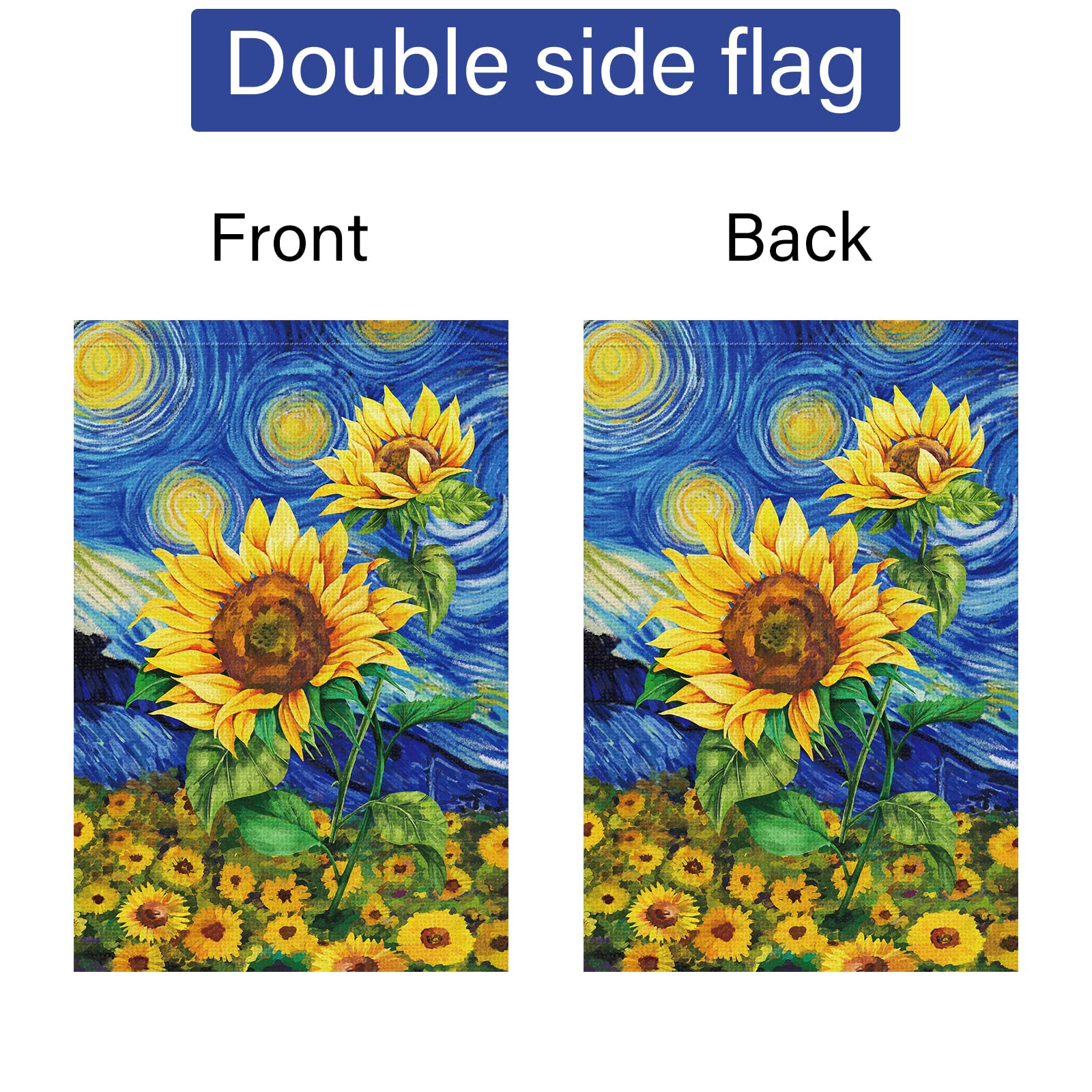 Louise Maelys garden flag adds seasonal charm without bulky hardware.