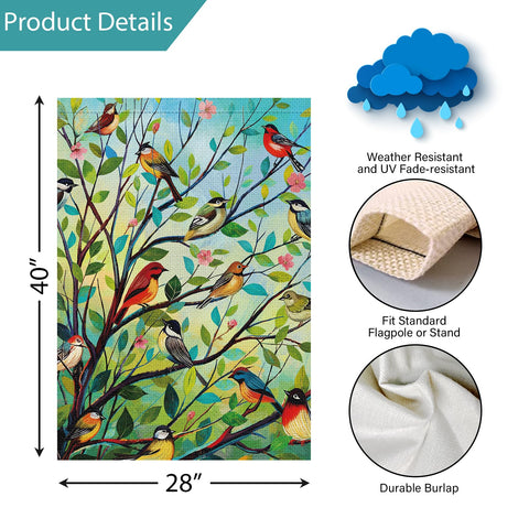 Louise Maelys 28x40 inch flag adds seasonal charm to your yard
