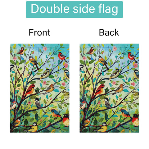 Louise Maelys spun polyester flag durable and washable for spring use