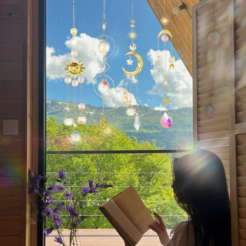 Louxiar color dispersion of sunlight enhances ambiance with vibrant hues.