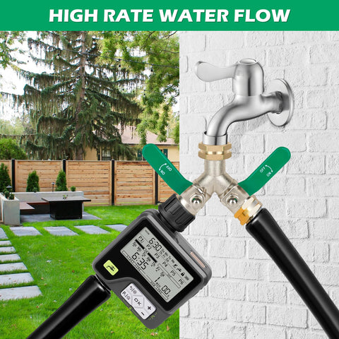 Love is War dual-outlet design supports flexible watering for two tasks.