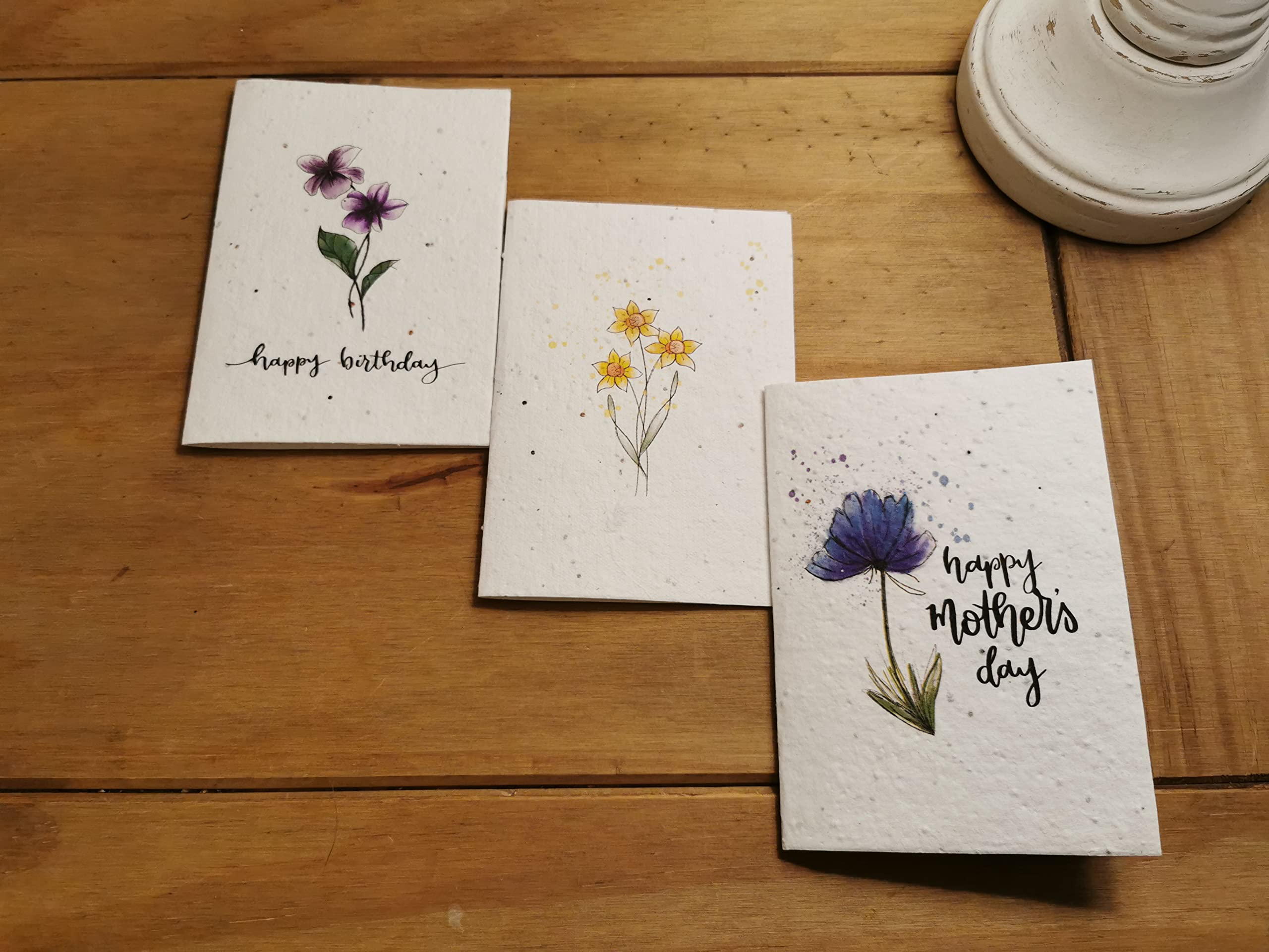 Love Rustic design-your-own-card surface for easy customization.