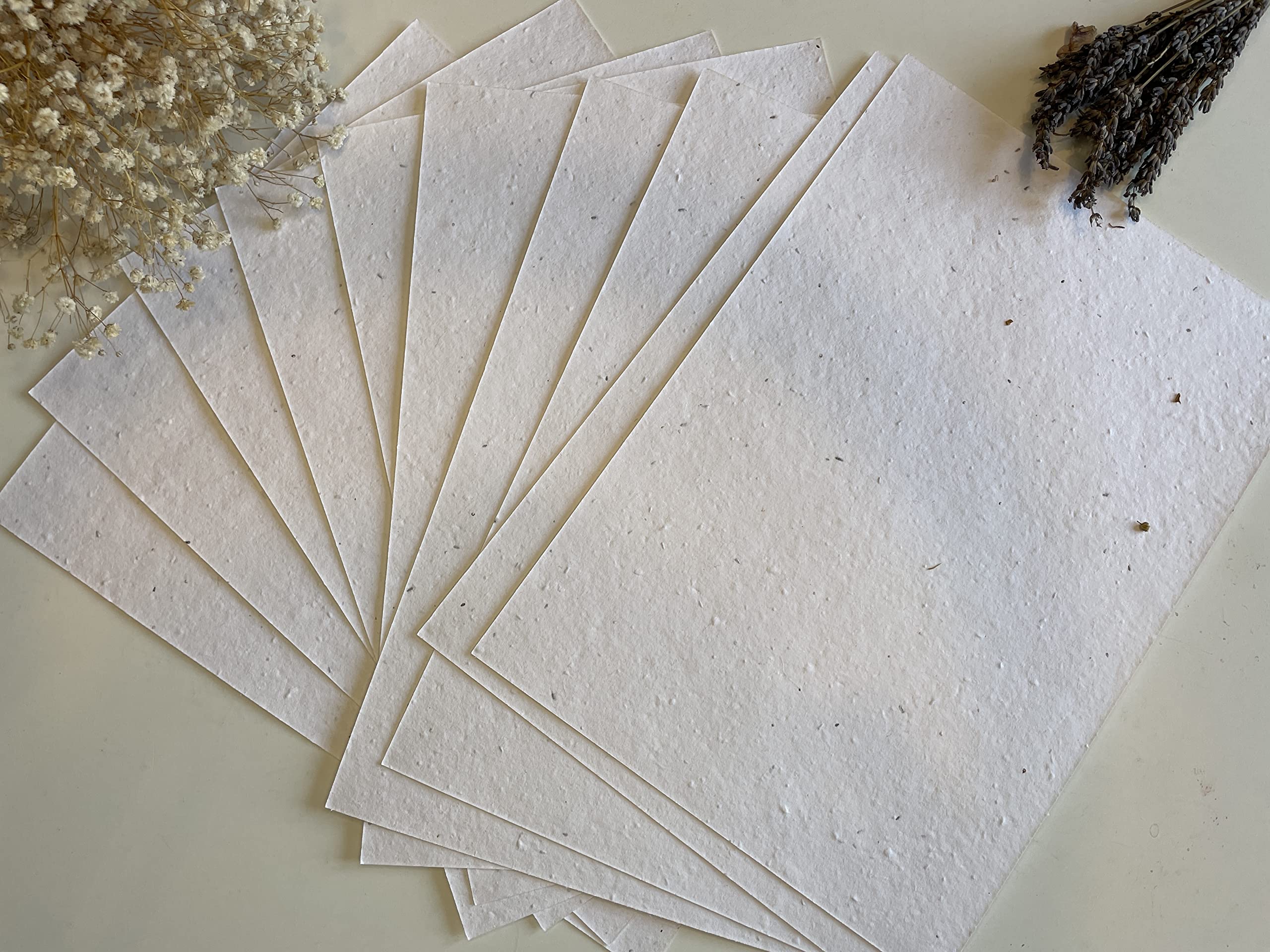 Love Rustic plantable seed paper card 25x-a5 for home printing and planting.