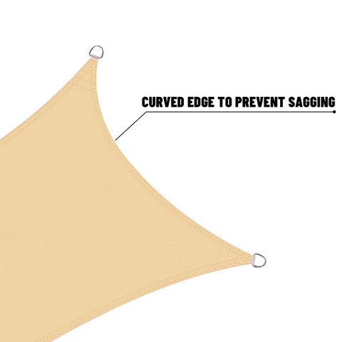 LOVE STORY customizable shade sail sizes to fit different spaces precisely.