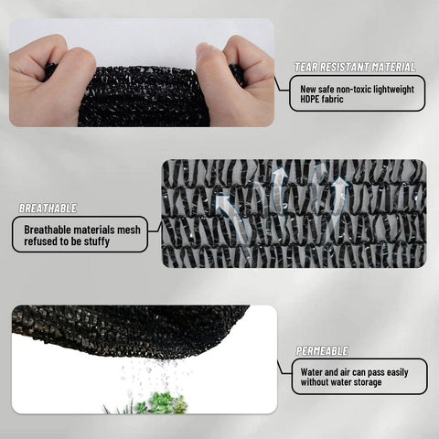 Love Story greenhouse shade net protects plants from harsh sun and glare.