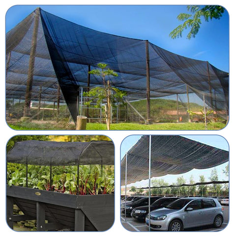 LOVE STORY see-through shade net shading coop and patio while keeping view