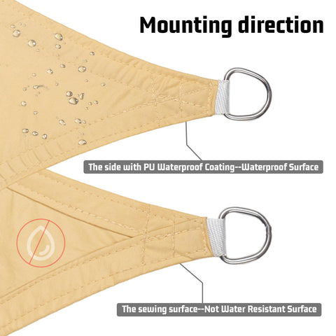 LOVE STORY shade sail blocks UV rays with high-quality fabric for outdoor cooling.