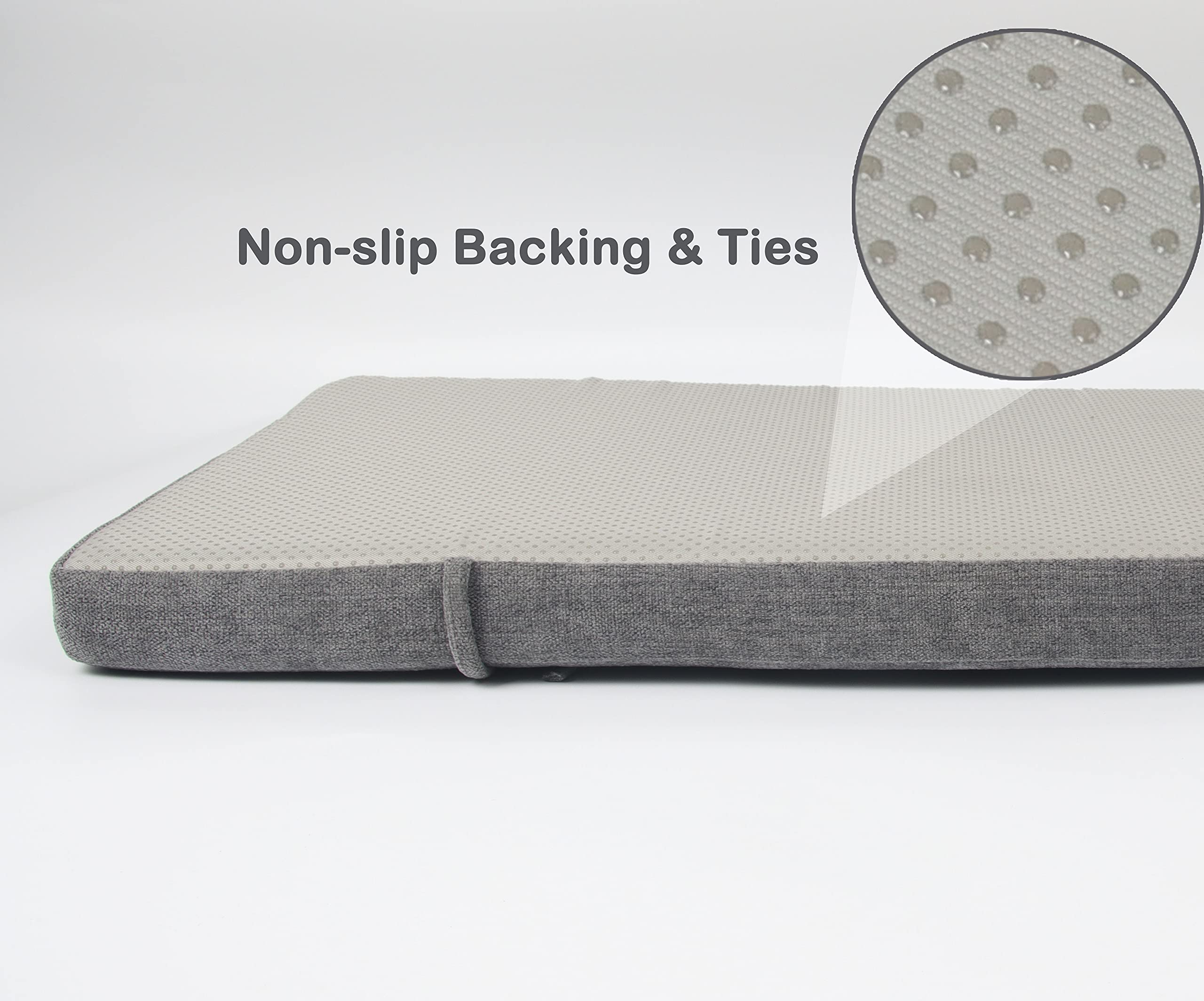 Loveboat bench cushion milky white on window seat enhances relaxation and decor