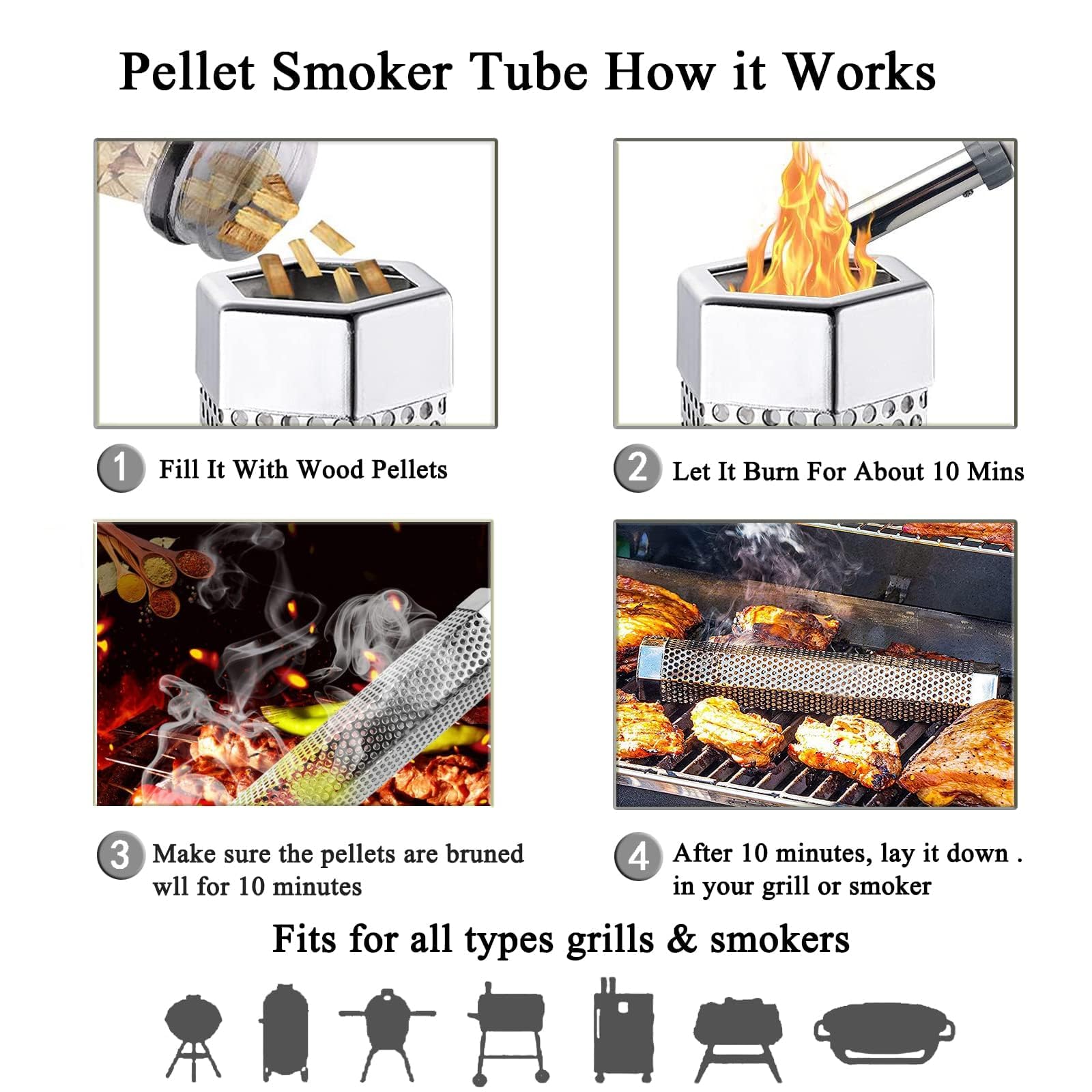 LOVEERCT Smoke Tube generating billowing smoke with ample capacity