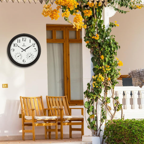 Lovely Home Essentials accurate time display helps coordinate outdoor activities.