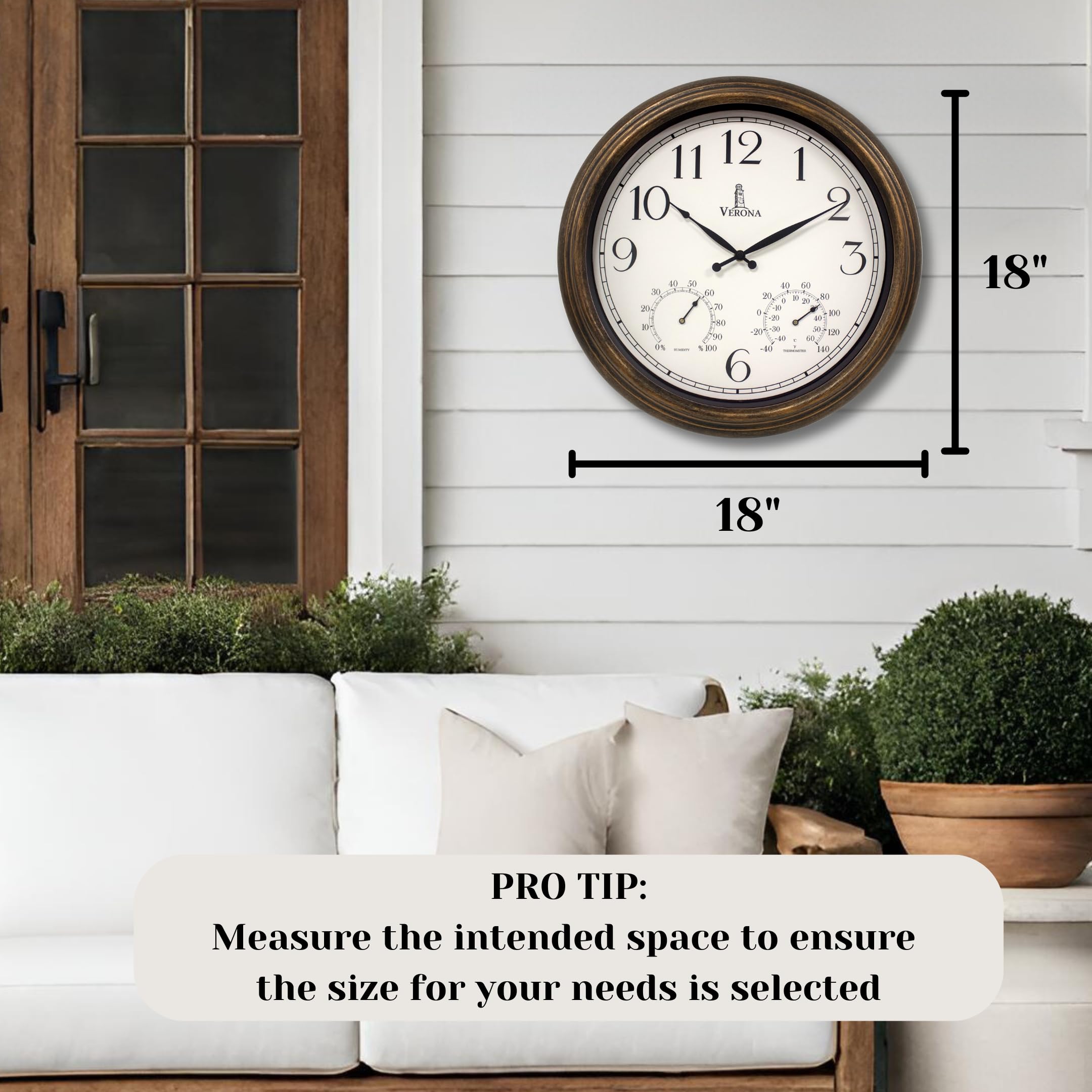 Lovely Home Essentials large-number dial is easy to read from a distance