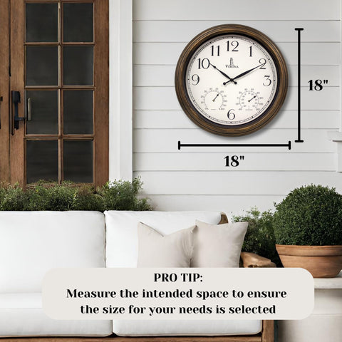 Lovely Home Essentials large-number dial is easy to read from a distance