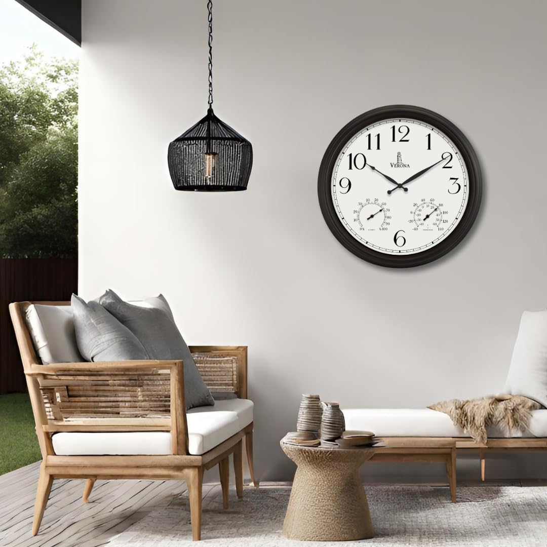 Lovely Home Essentials easy-install clock for fast setup and placement.
