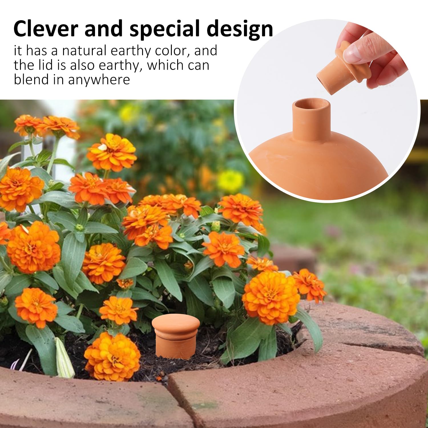 Lovely Ran burying water bulb enables discreet irrigation beneath soil