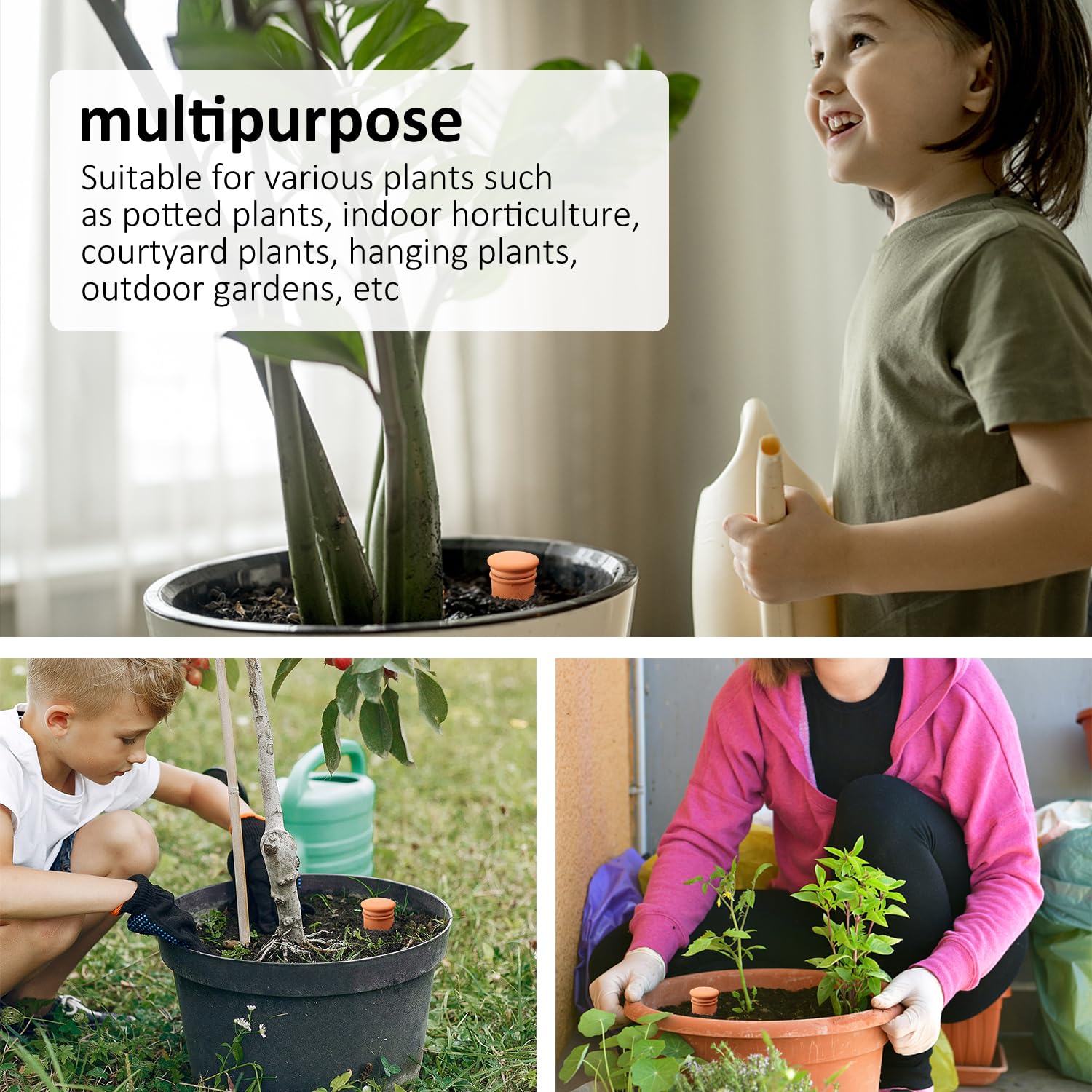 Lovely Ran Ollas are reusable and durable for long-term plant care