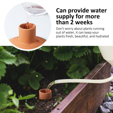 Lovely Ran three week irrigation supports plant care during busy trips