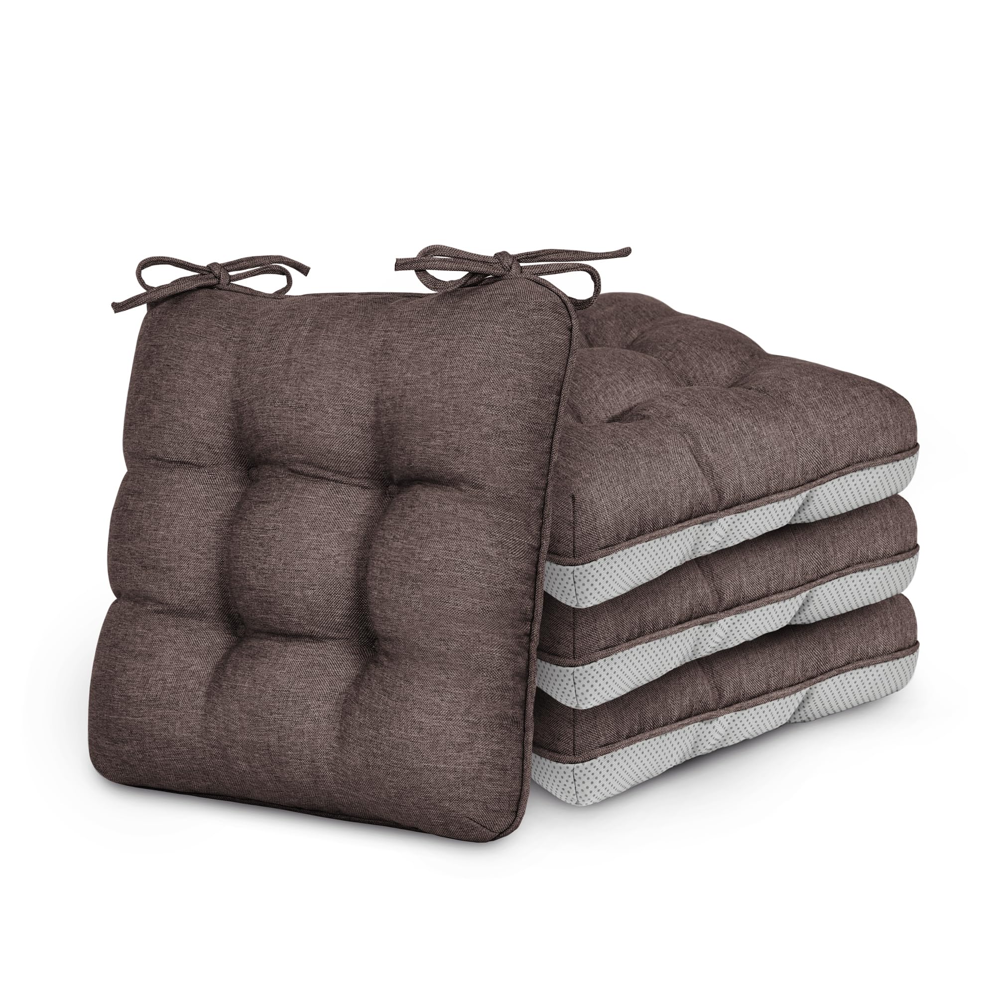 Love's cabin memory foam chair cushion for dining chairs offers plush comfort.