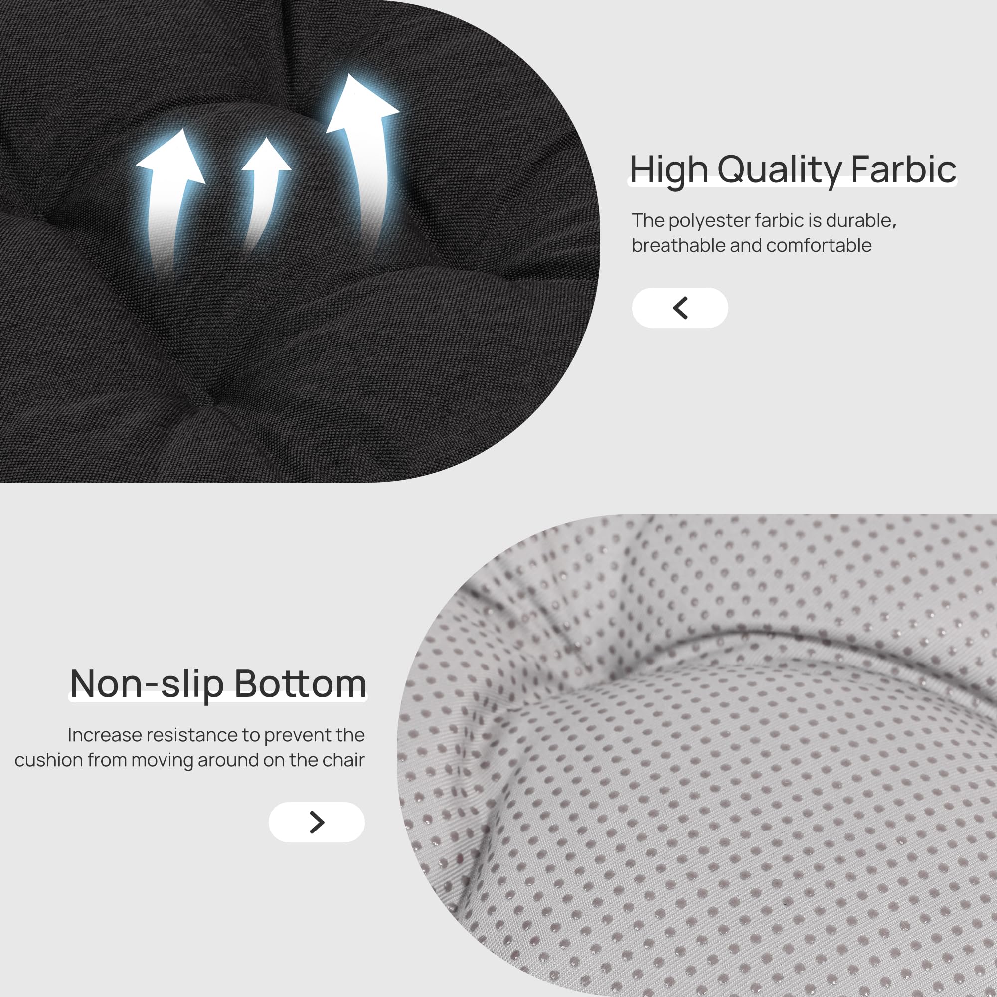 Love's cabin memory foam recovers after packaging compression.