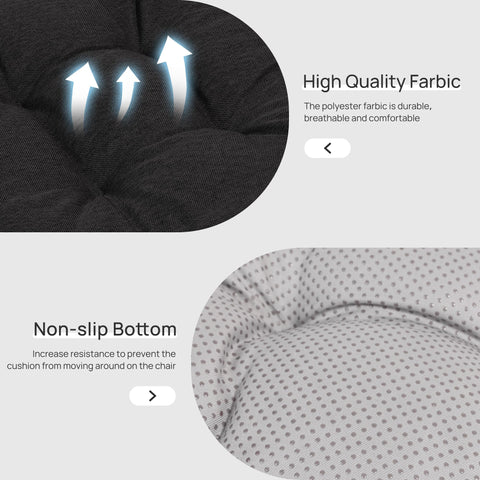 Love's cabin memory foam recovers after packaging compression.