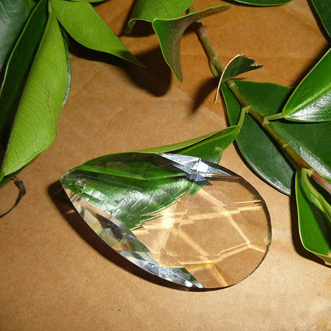 LoveUnited teardrop ornament window decor reflecting light into rainbows