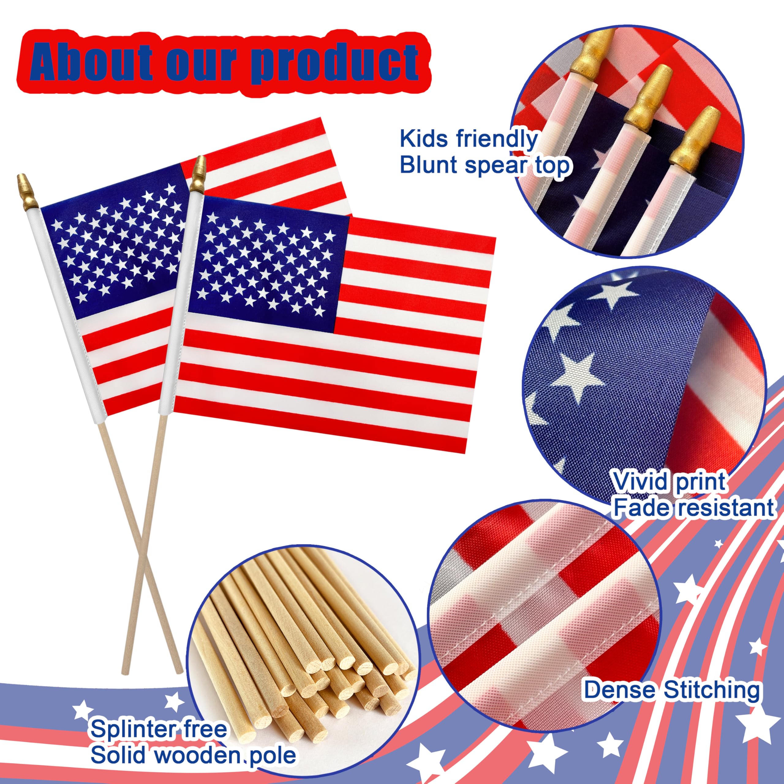 LoveVC flag on a stick for garden decor and yard celebrations