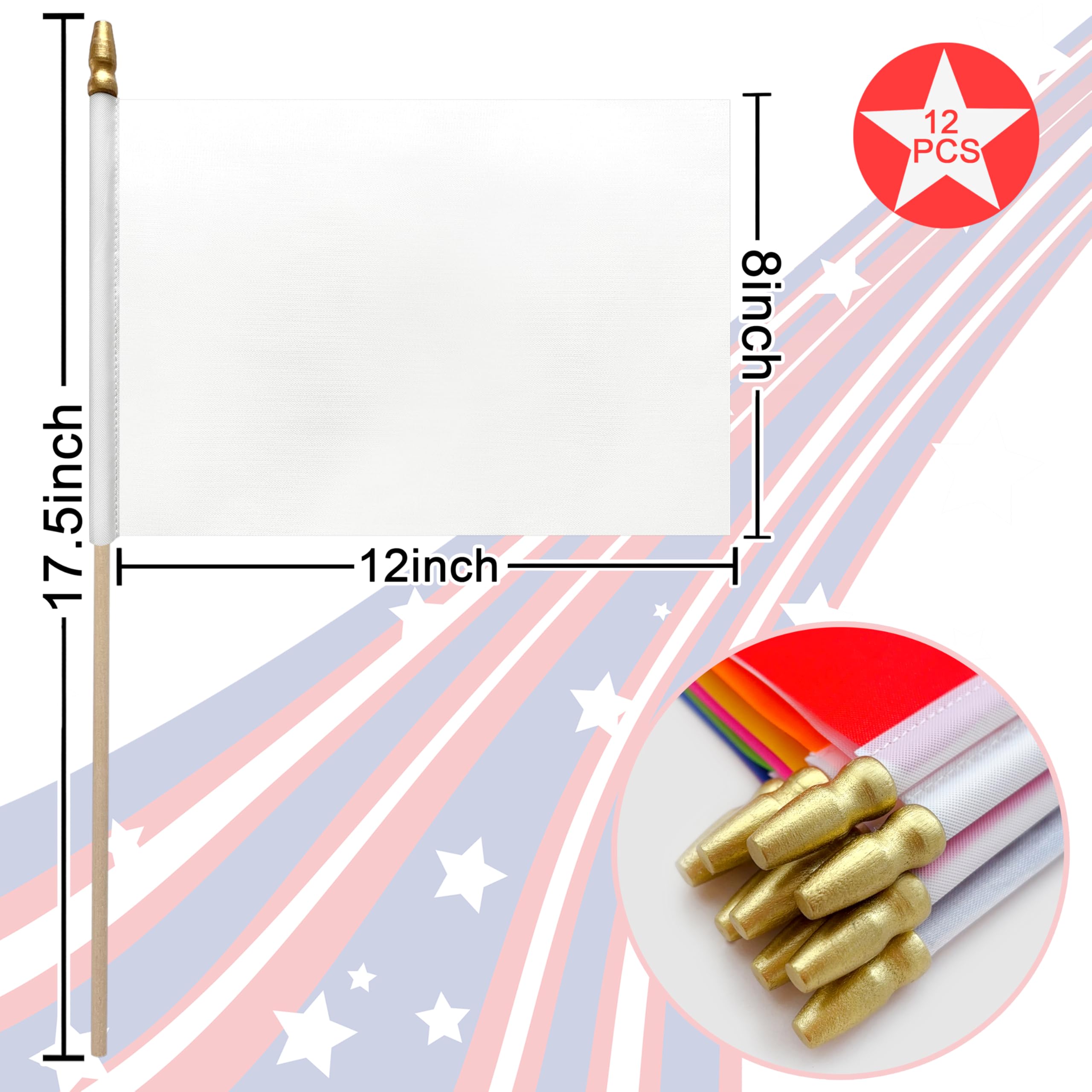 LoveVC flags feature two-sided printing for clear visibility at events