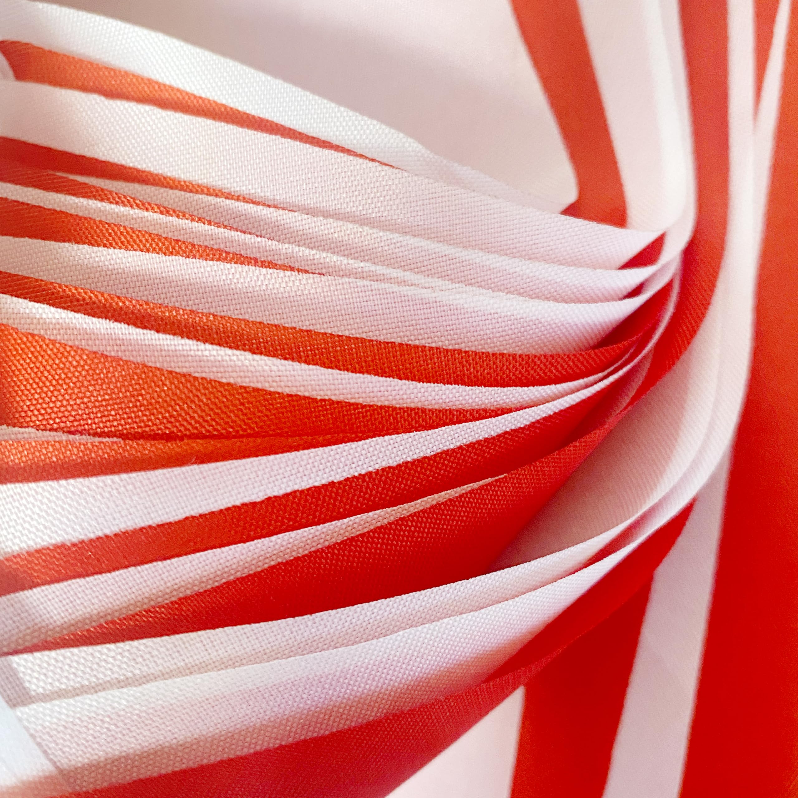 LoveVC pennant banner polyester texture highlighting weather-friendly material.