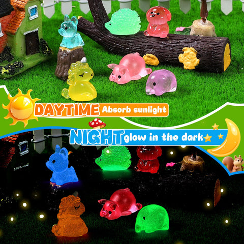 Waterproof resin figures resist rain for outdoor fairy gardens