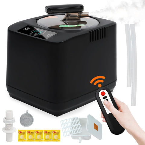 LovHomdecr portable sauna steamer setup for a cozy home spa experience